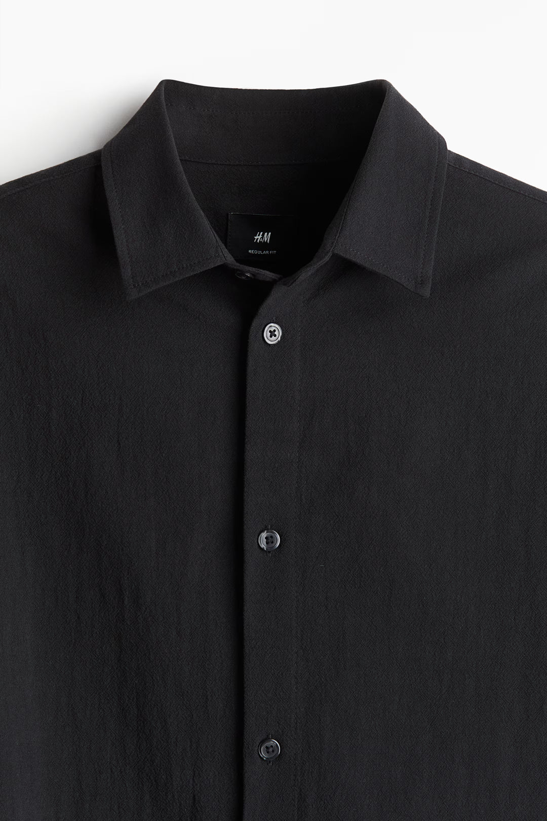 H&M Regular Fit Textured shirt