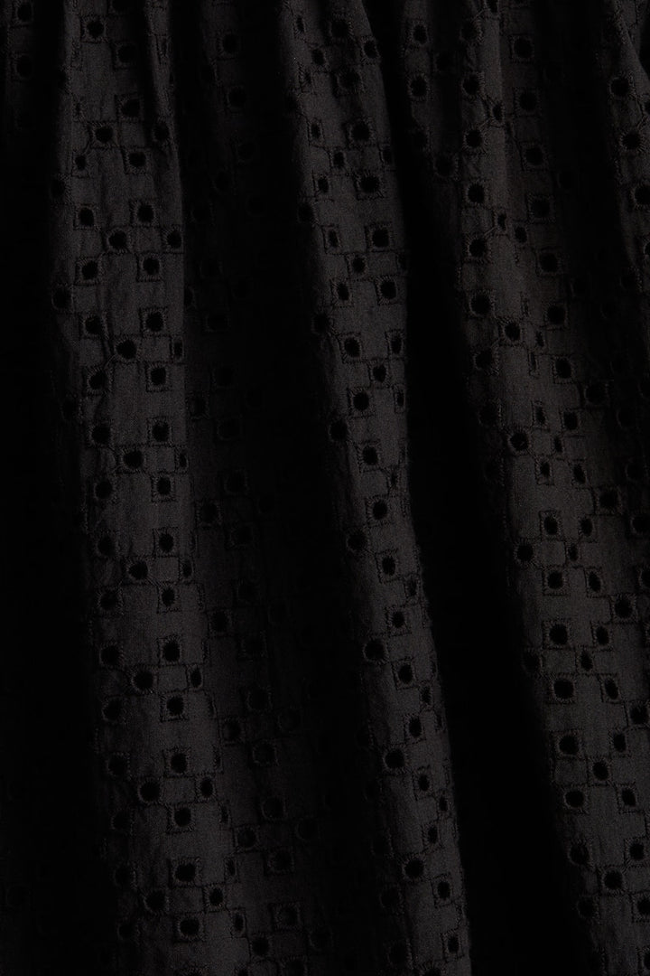 H&M Eyelet Embroidered Mini Skirt