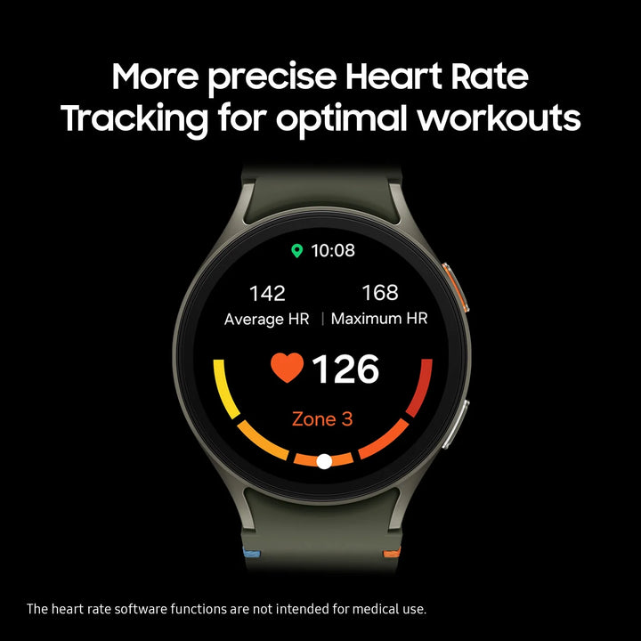Samsung Galaxy Watch7 44mm Smart Watch, Aluminum, Bluetooth, Silver