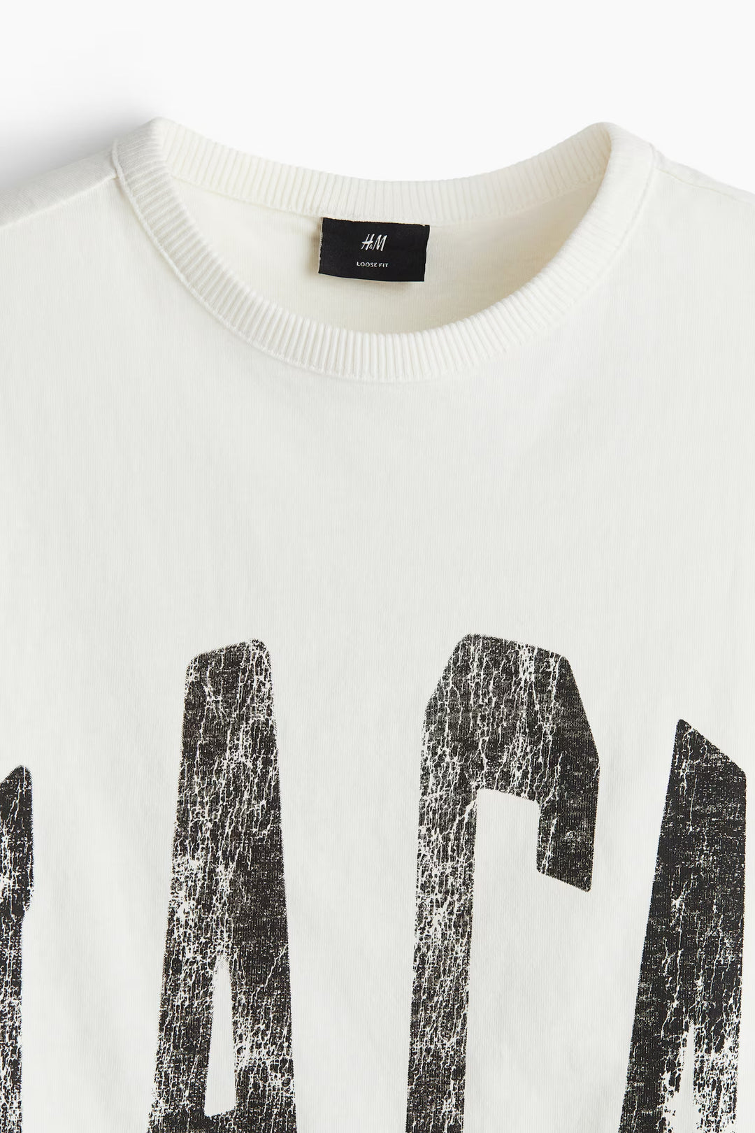 H&M Loose-Fit Printed Tank Top