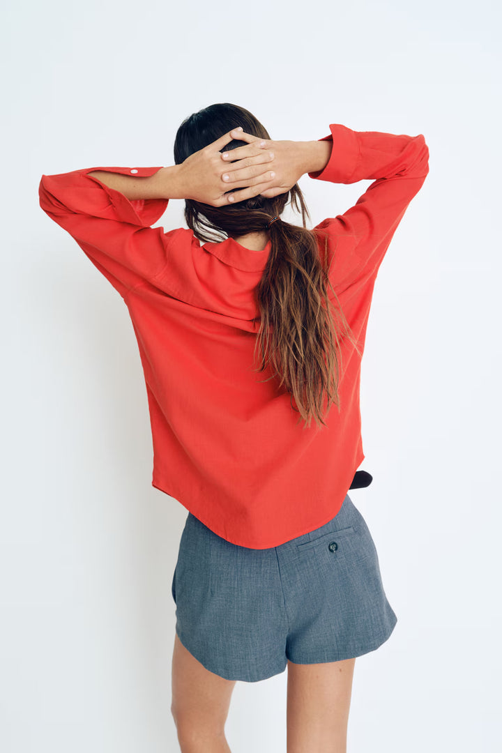 H&M Linen-blend Shirt
