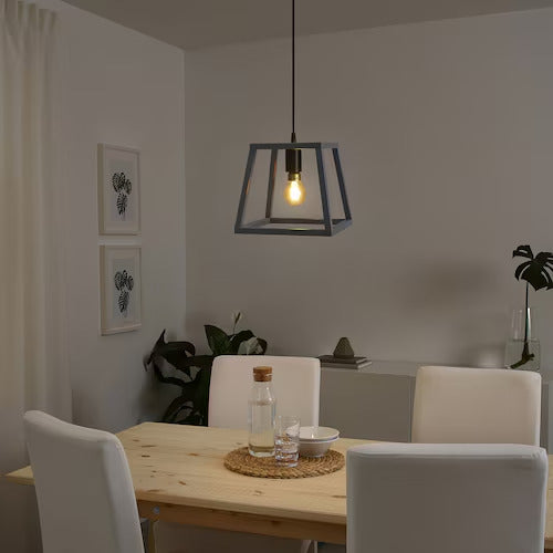 IKEA New FELSISK Pendant lamp, wood gray, 10 "