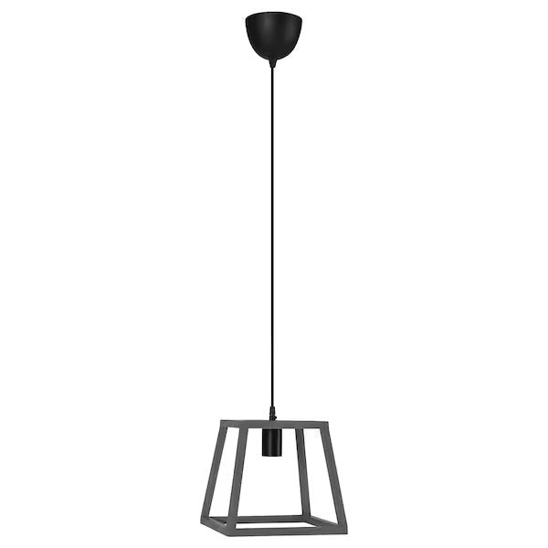 IKEA New FELSISK Pendant lamp, wood gray, 10 "