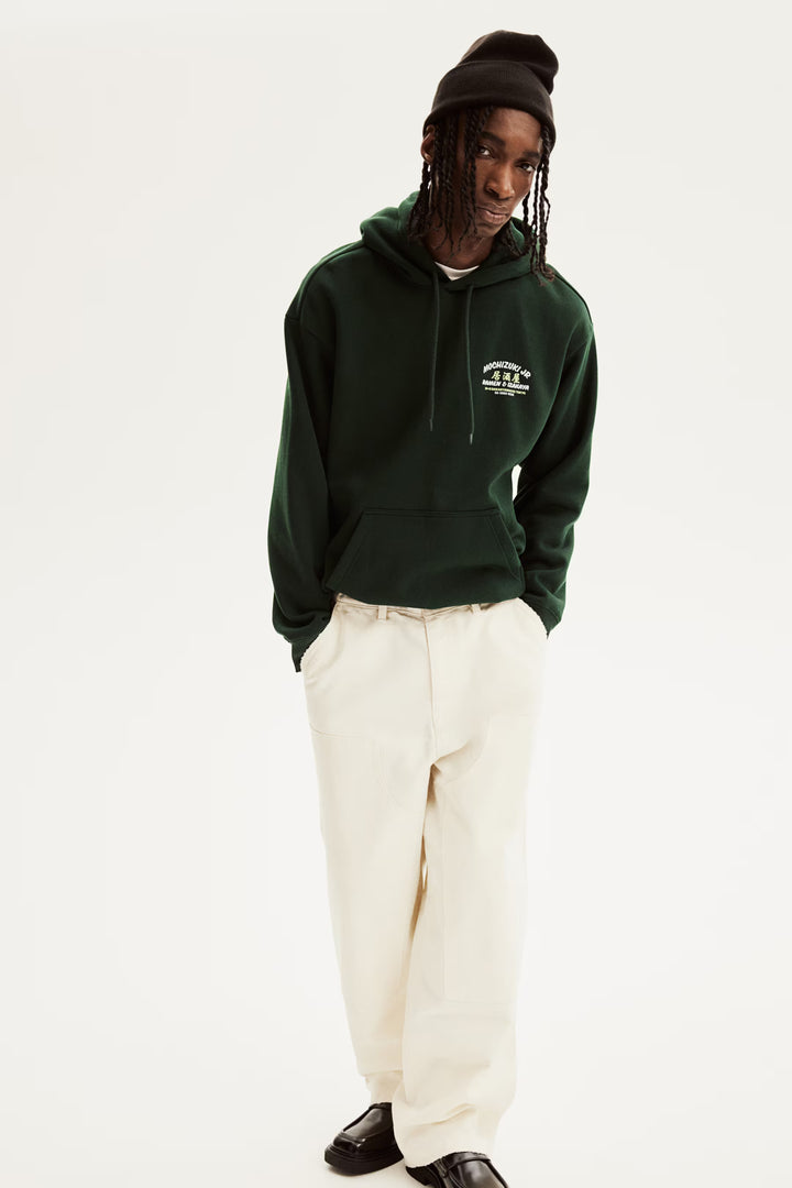 H&M Loose Fit Printed Hoodie