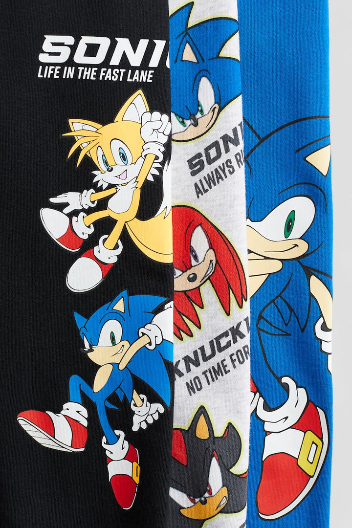 H&M 3-pack Printed Joggers