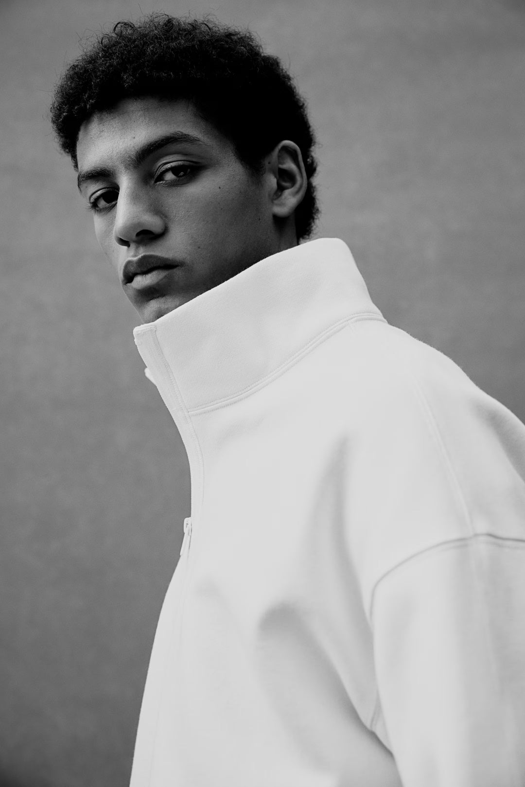 H&M Loose Fit Half-Zip Sweatshirt