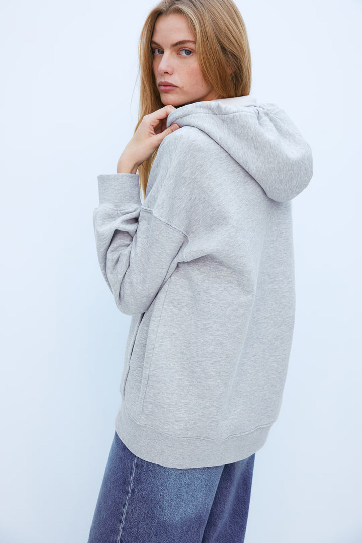 H&M Oversized Hooded Jacket