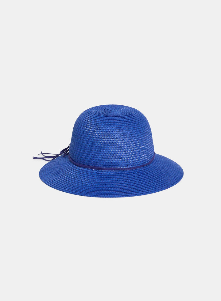 Laura Straw Cloche Hat