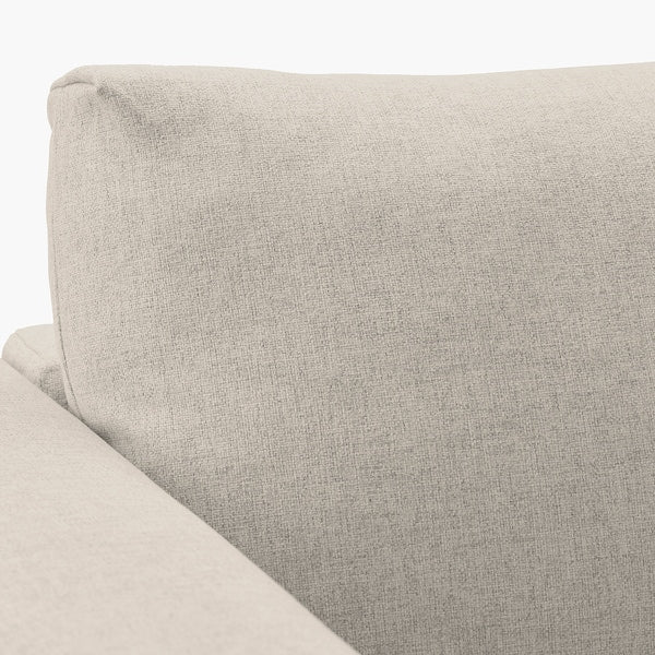 IKEA FINNALA 3-seat sleeper sofa with chaise, Gunnared beige