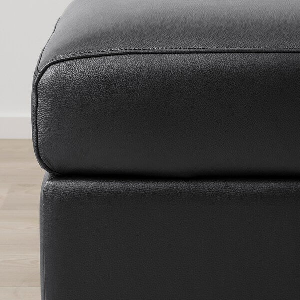IKEA FINNALA Chaise, Grann/Bomstad black