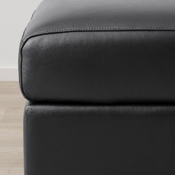 IKEA FINNALA Sectional, 5-seat corner, with chaise/Grann/Bomstad black