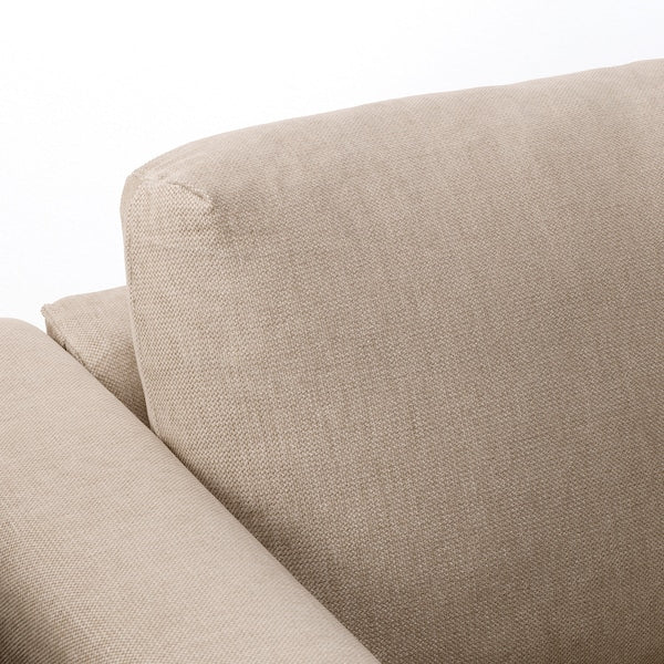 IKEA FINNALA Sectional, 5-seat corner, with chaise/Tallmyra beige