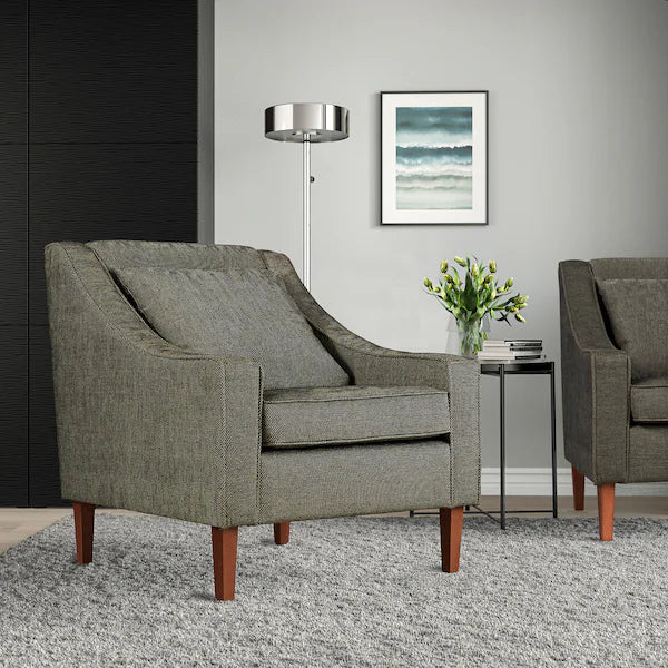 IKEA FLINSHULT Armchair, brown/beige