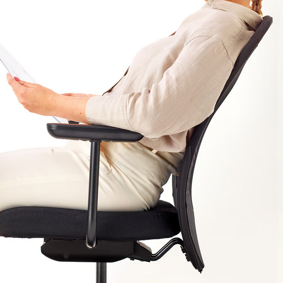 Ikea FLINTAN Office chair with armrests, beige