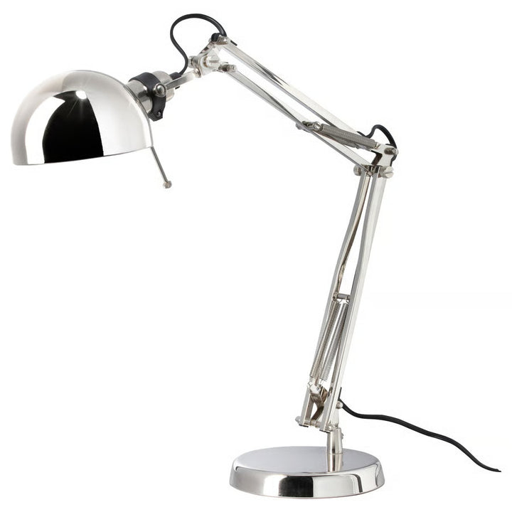 IKEA FORSÅ Work lamp, nickel plated