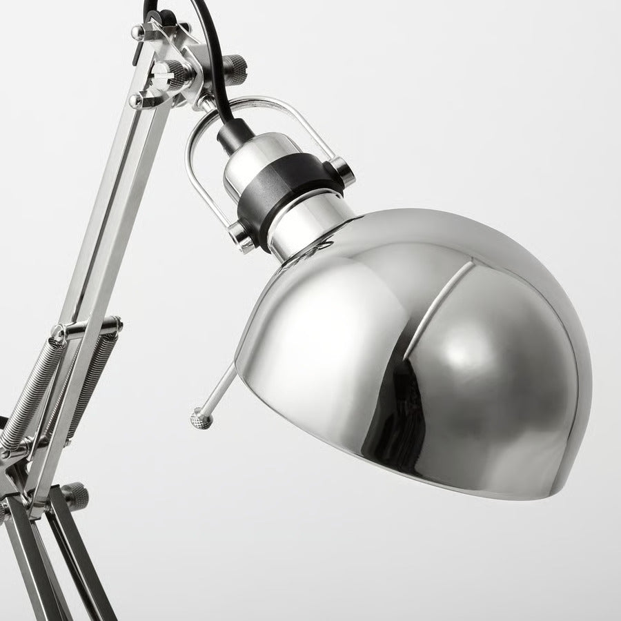 IKEA FORSÅ Work lamp, nickel plated
