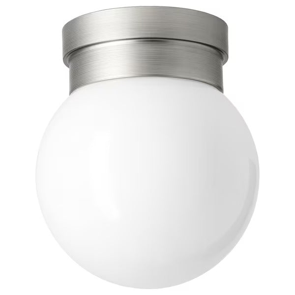 IKEA FRIHULT Ceiling/wall lamp, stainless steel color