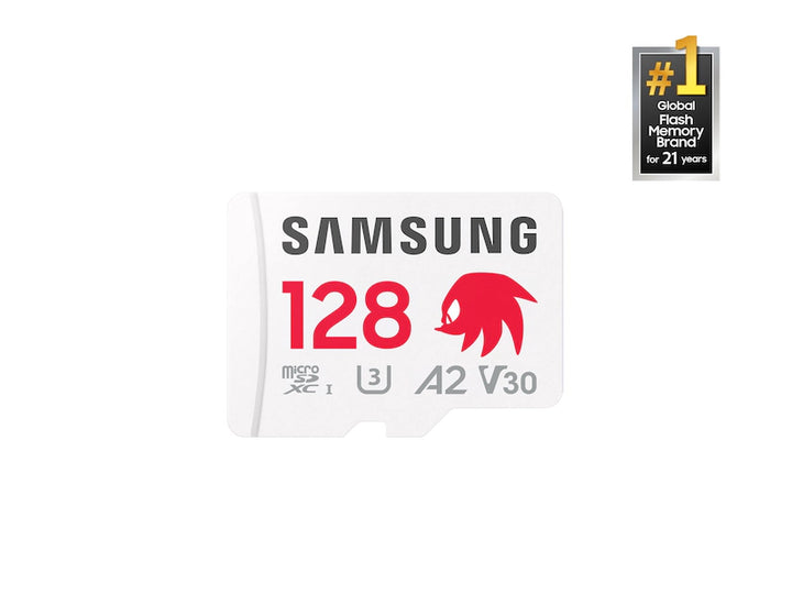 Samsung PRO Plus Sonic the Hedgehog™ + Adapter microSDXC 128GB