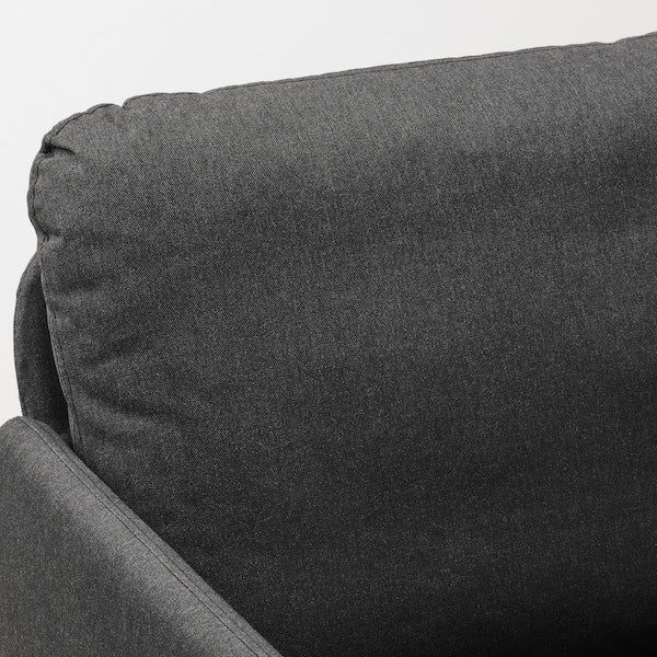 IKEA GLOSTAD Loveseat, Knisa dark gray
