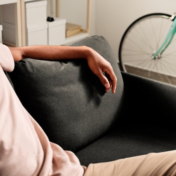 IKEA GLOSTAD Loveseat, Knisa dark gray