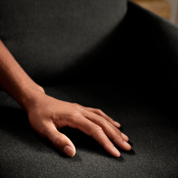 IKEA GLOSTAD Loveseat, Knisa dark gray