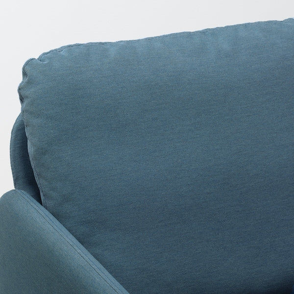 IKEA GLOSTAD Loveseat, Knisa medium blue