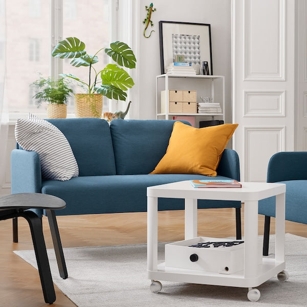 IKEA GLOSTAD Loveseat, Knisa medium blue