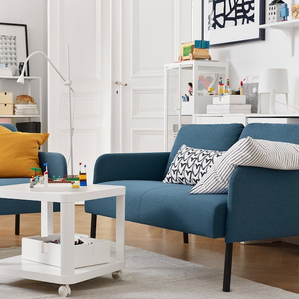 IKEA GLOSTAD Loveseat, Knisa medium blue