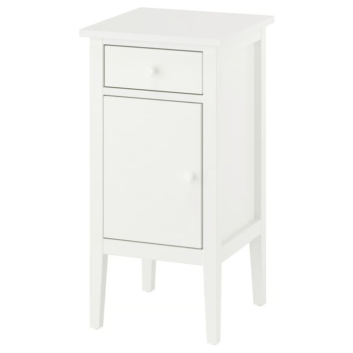 IKEA GULLABERG Nightstand, with 1 drawer with door/gray, 15x15 3/4x29 1/2 "