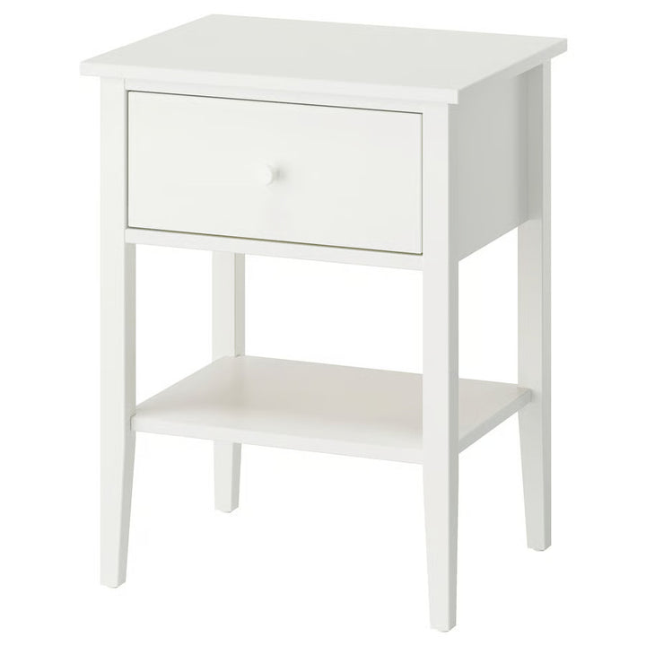 IKEA GULLABERG Nightstand, with 1 drawer with shelf/gray, 20 7/8x16 7/8x27 1/8 "