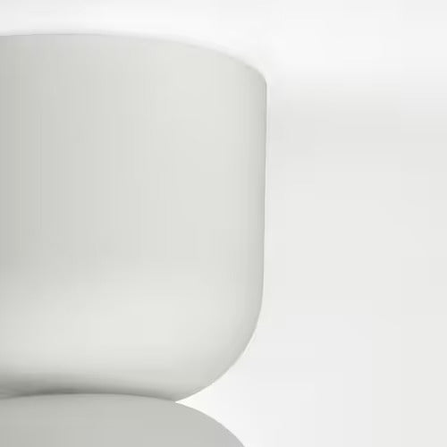 IKEA HAMNFYR Ceiling lamp, white, 6 "