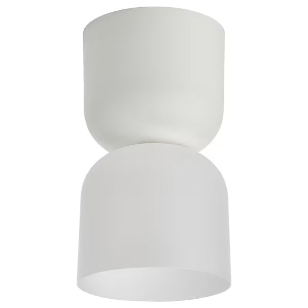IKEA HAMNFYR Ceiling lamp, white, 6 "