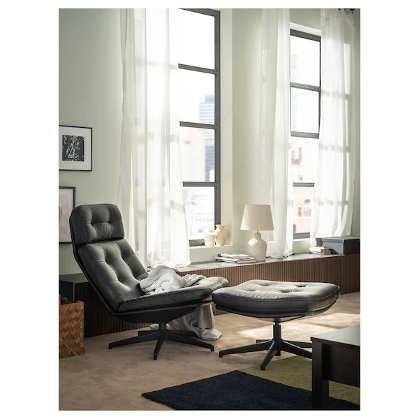 IKEA HAVBERG Swivel chair, Grann/Bomstad golden brown