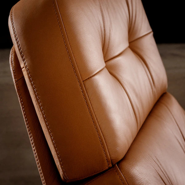 IKEA HAVBERG Swivel chair, Grann/Bomstad golden brown