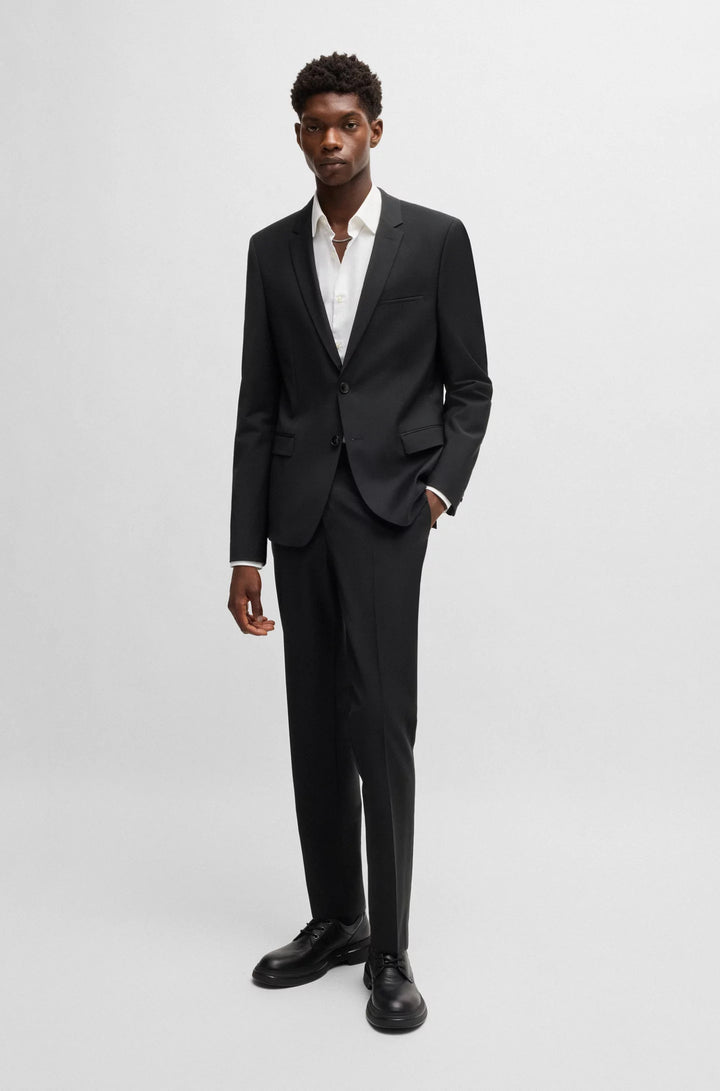 Hugo Slim-fit trousers in performance-stretch wool
