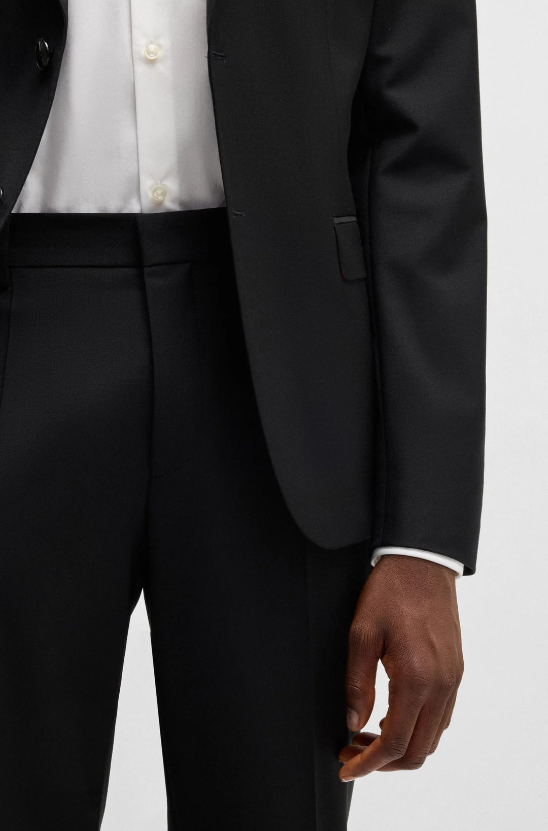 Hugo Slim-fit trousers in performance-stretch wool