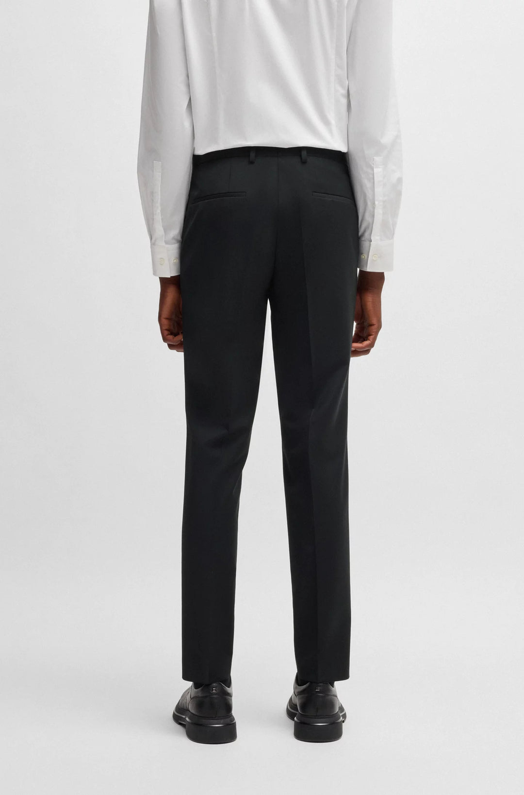 Hugo Slim-fit trousers in performance-stretch wool