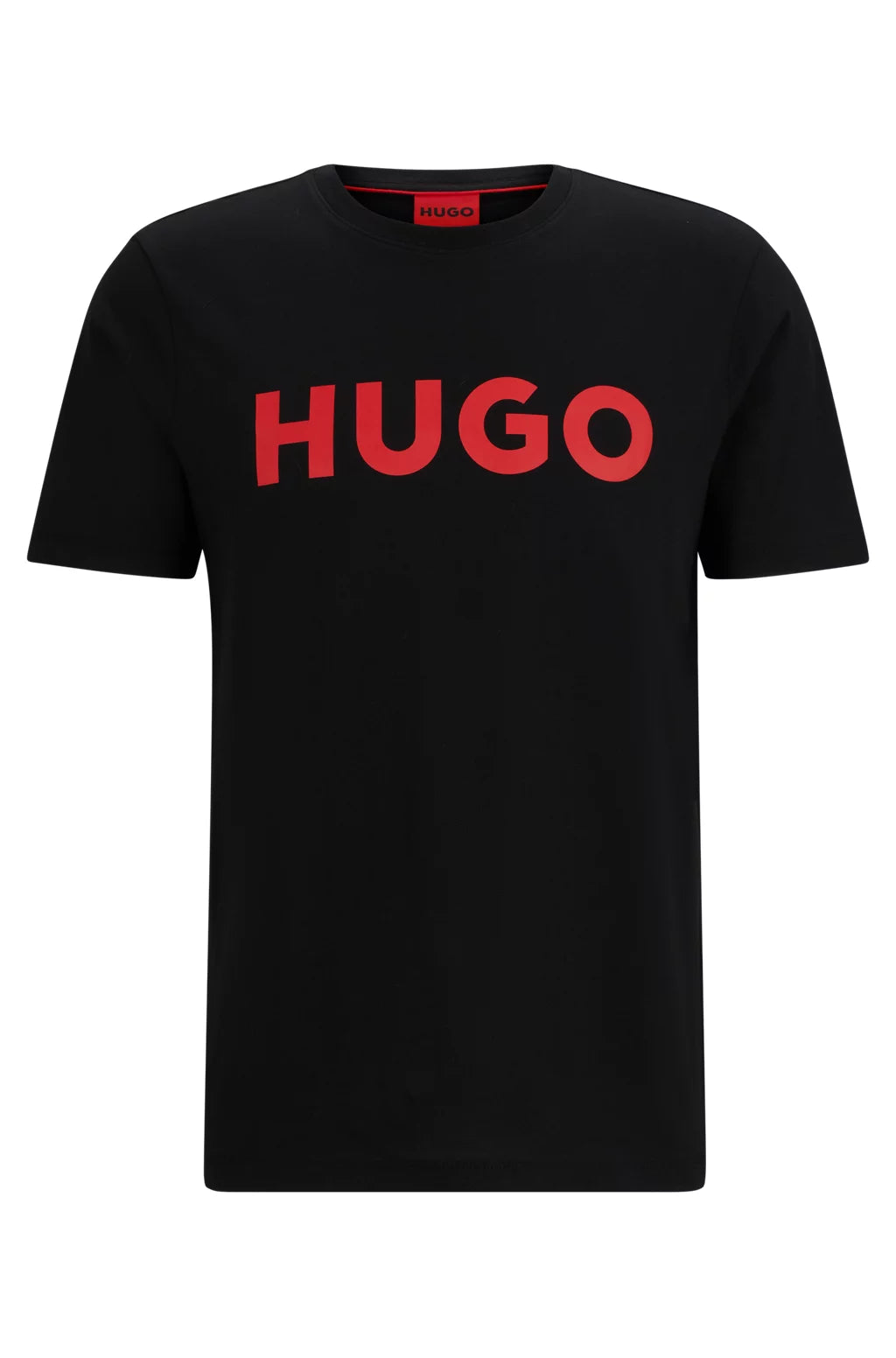 HUGO REGULAR-FIT T-SHIRT IN COTTON JERSEY WITH LOGO PRINT