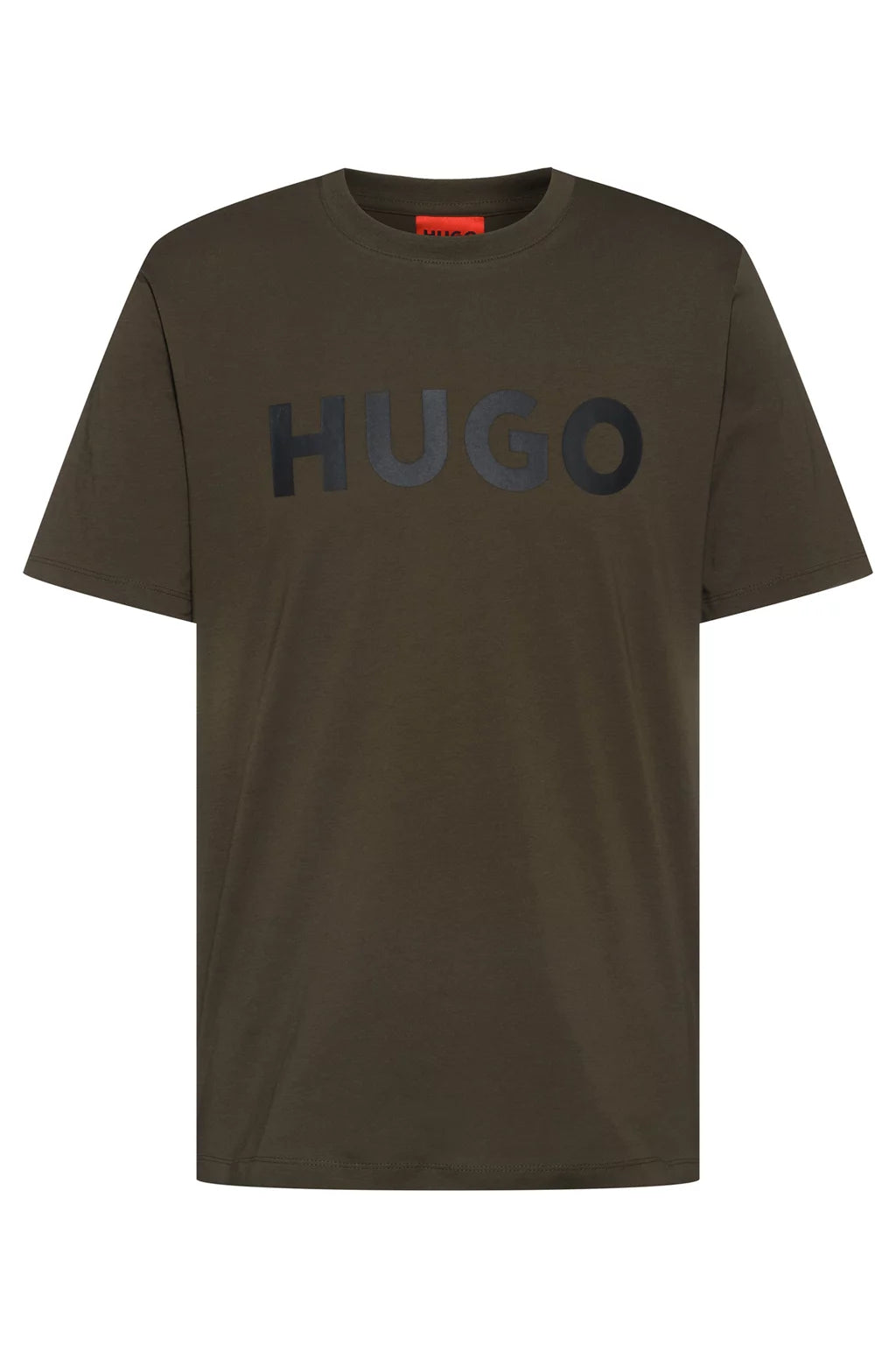 HUGO REGULAR-FIT T-SHIRT IN COTTON JERSEY WITH LOGO PRINT