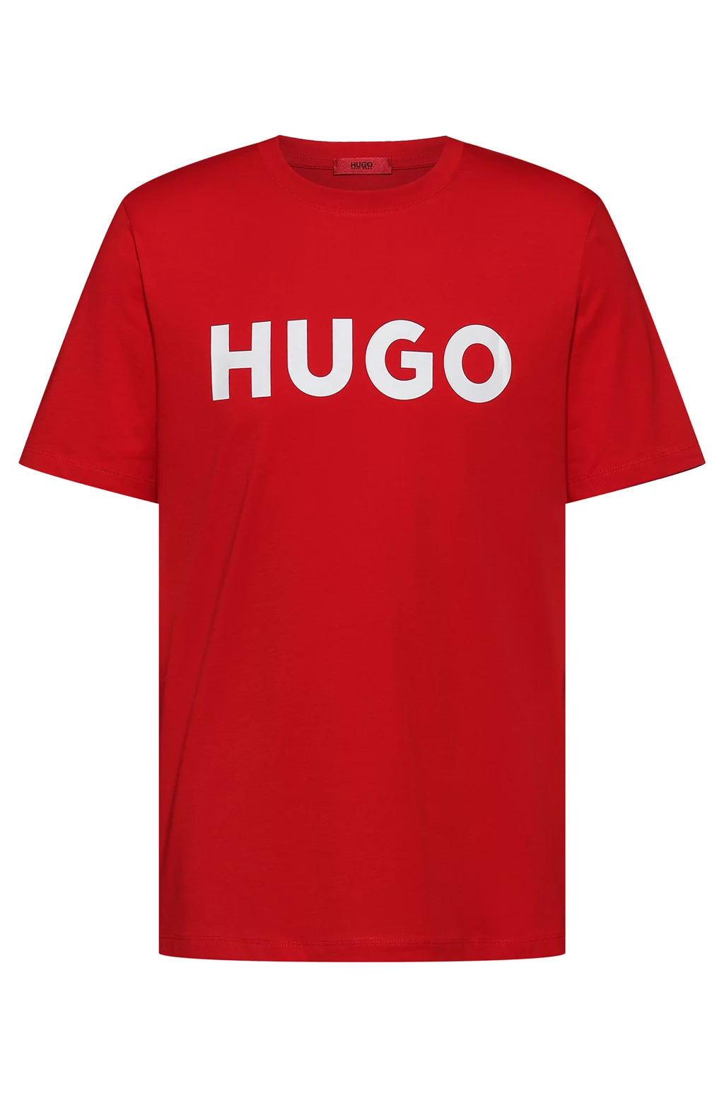 HUGO REGULAR-FIT T-SHIRT IN COTTON JERSEY WITH LOGO PRINT