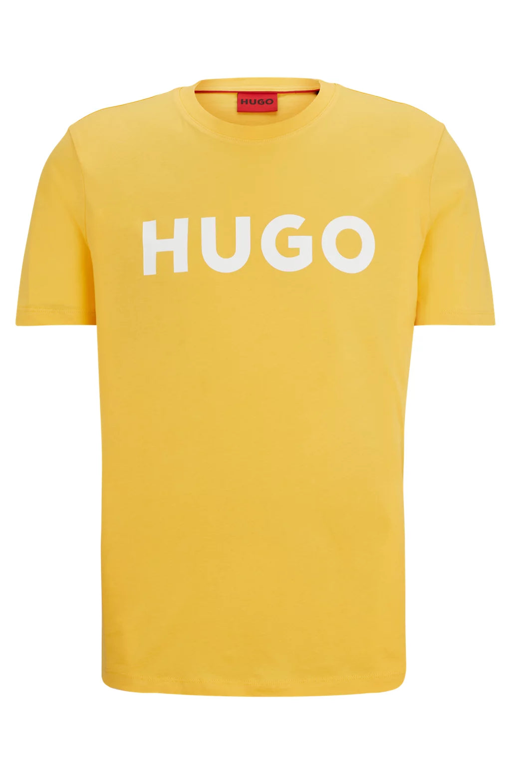 HUGO REGULAR-FIT T-SHIRT IN COTTON JERSEY WITH LOGO PRINT