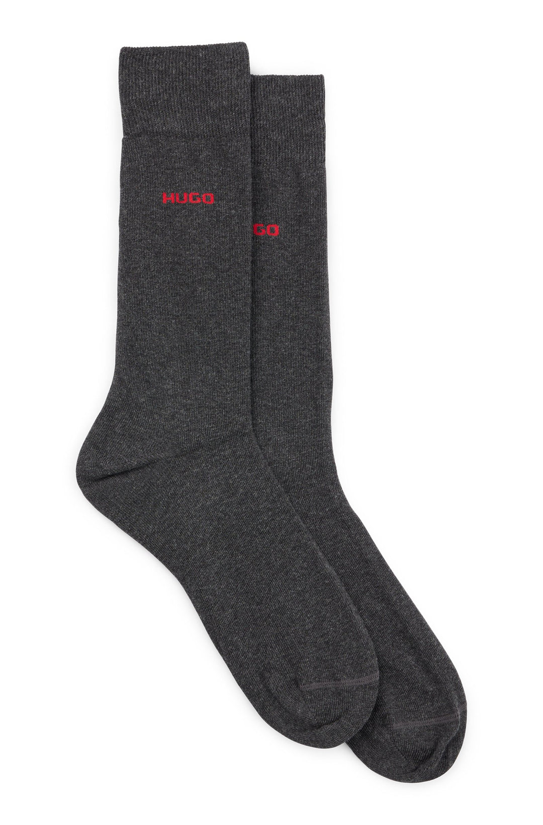 Hugo Two-pack of regular-length socks in stretch fabric
