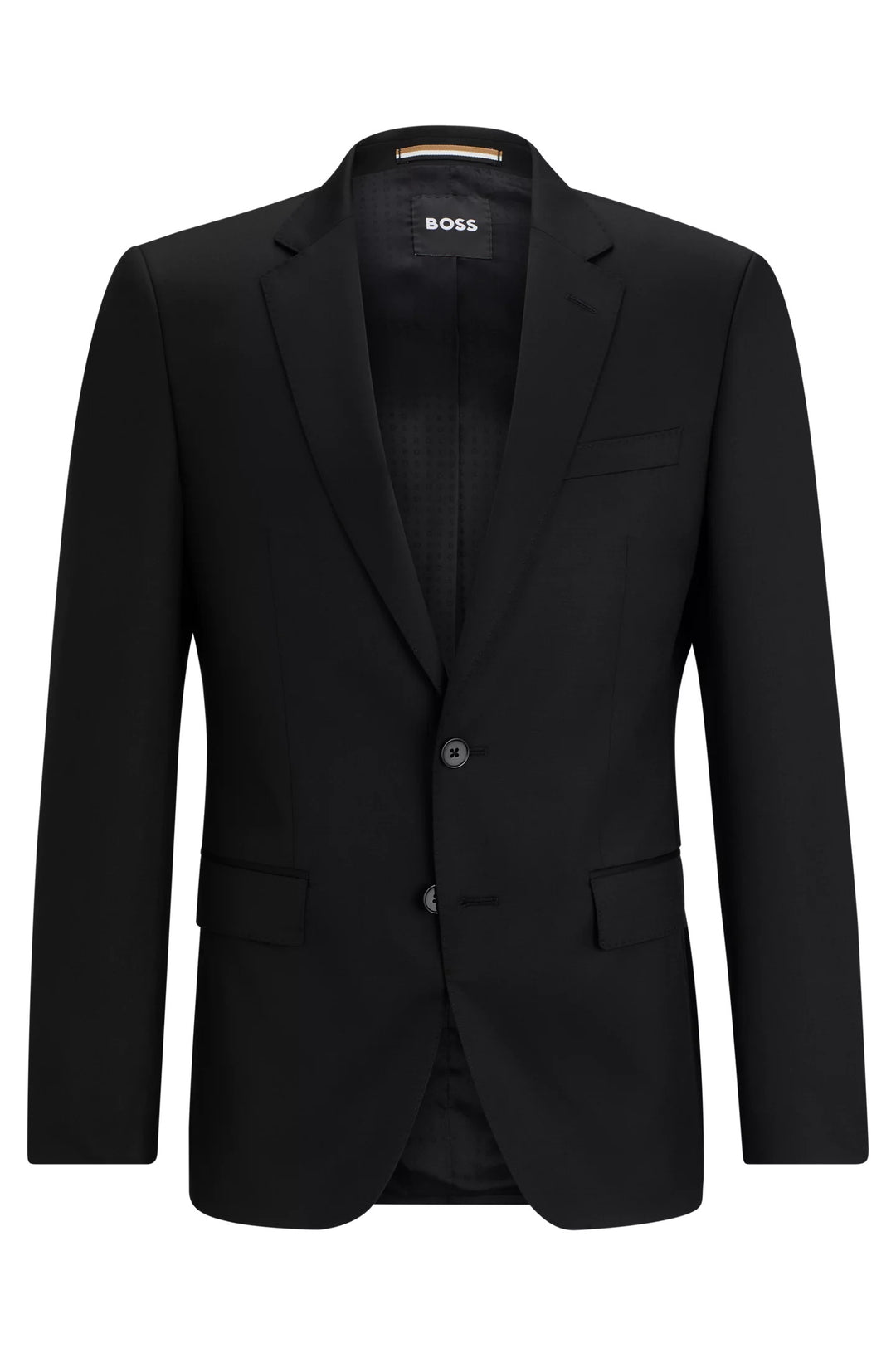 Boss Slim-fit suit jacket in virgin-wool serge