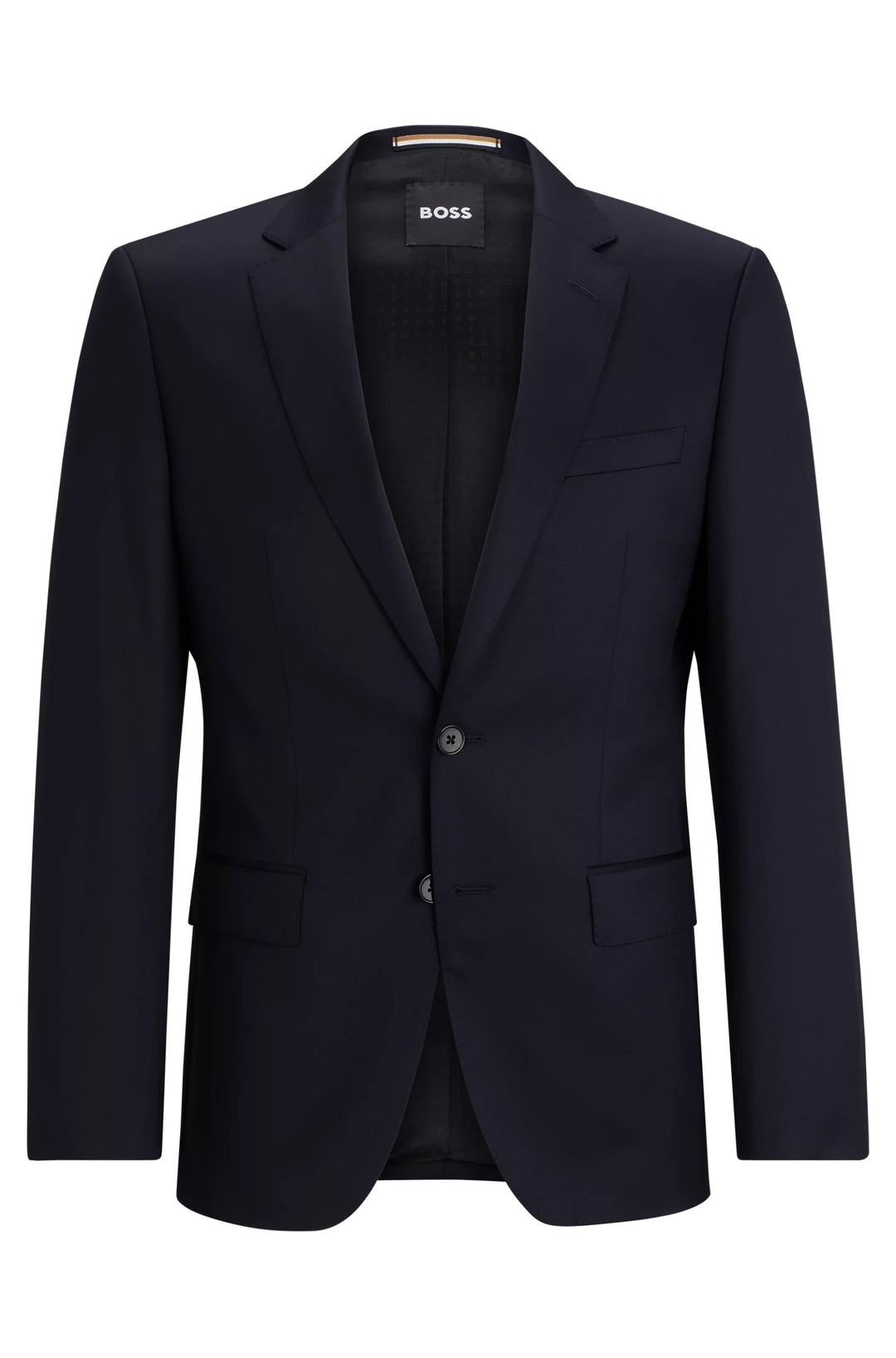 Boss Slim-fit suit jacket in virgin-wool serge