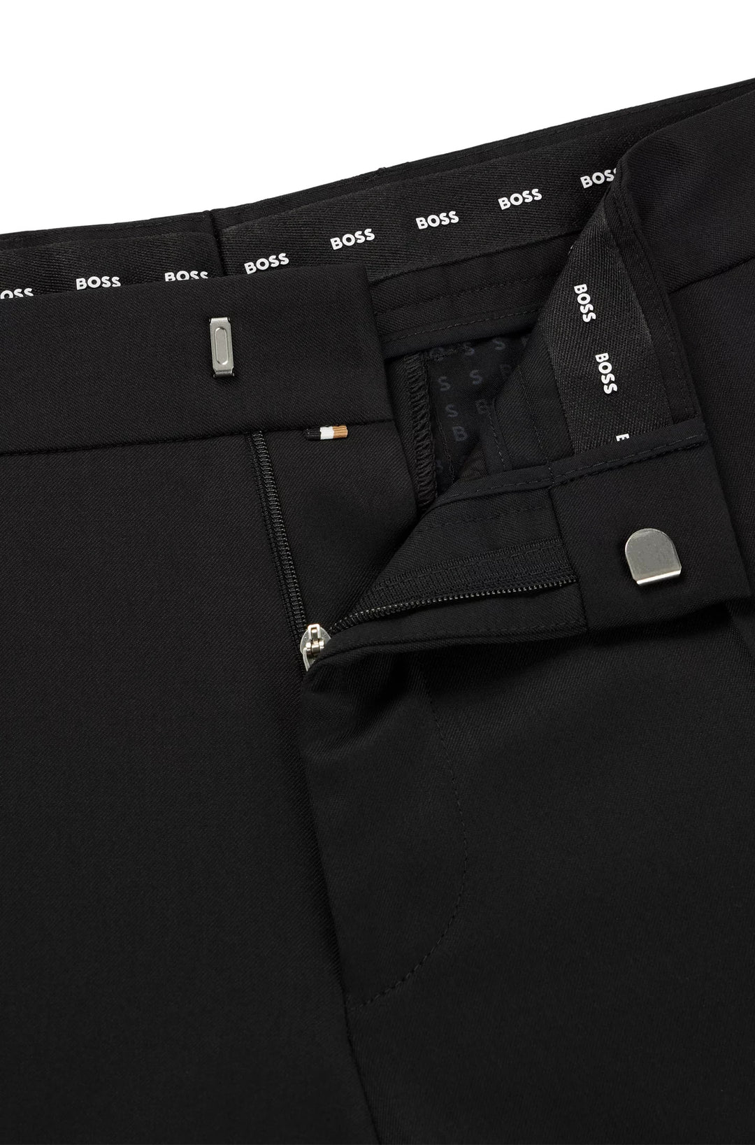 Boss Slim-fit trousers in virgin-wool serge