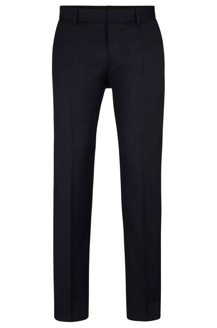 Boss Slim-fit trousers in virgin-wool serge