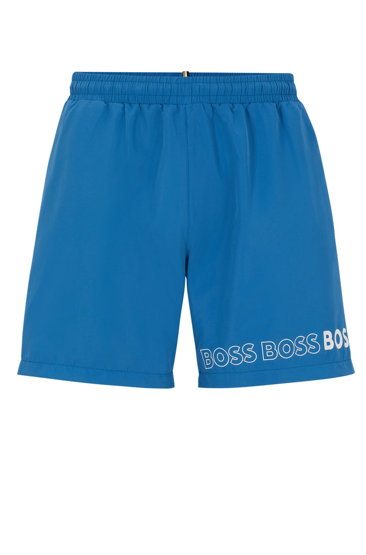 Boss Swim shorts with repeat logos