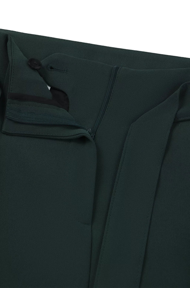 BOSS RELAXED-FIT TROUSERS IN CREASE-RESISTANT JAPANESE CREPE