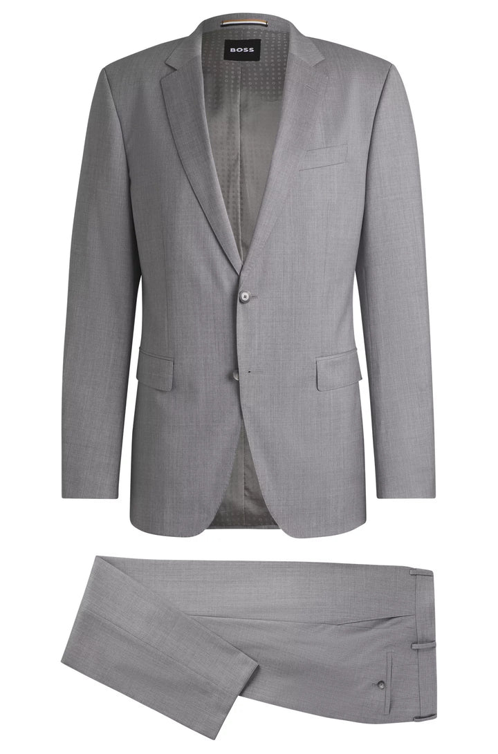 Boss Slim-fit suit in performance wool serge