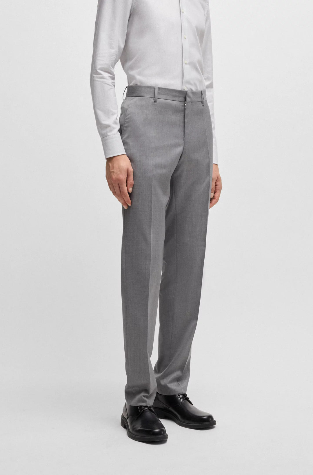 Boss Slim-fit suit in performance wool serge